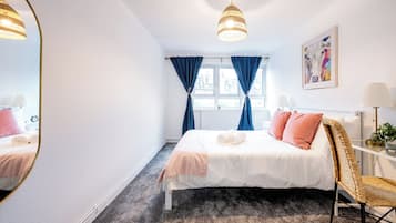 2 habitaciones, tabla de planchar con plancha y wifi gratis