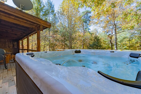 Bain à remous extérieur