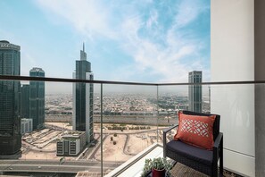 Appartement Luxe, vue ville | Balcon
