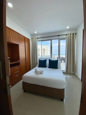 Apartment | 2 bedrooms, premium bedding, desk, blackout drapes - U-GO Infinito en Bocagrande-Vista al Mar (Cartagena)