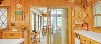 Sullivan Lake Retreat w/ Private Dock + Fire Pit!