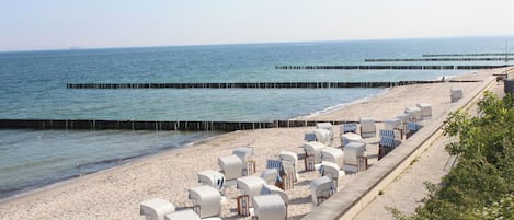 Tæt på stranden