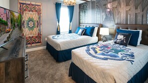 6 habitaciones, tabla de planchar con plancha, wifi y ropa de cama 