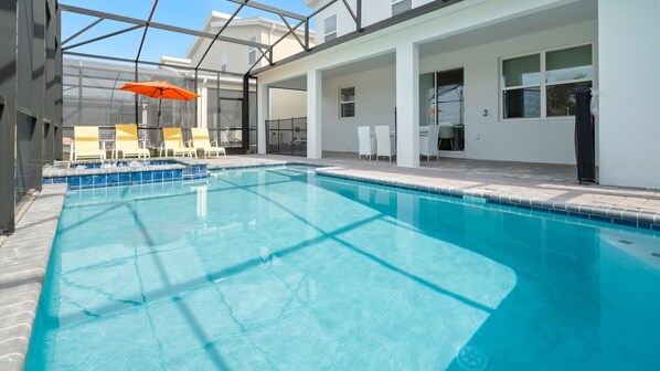 Piscine chauffée