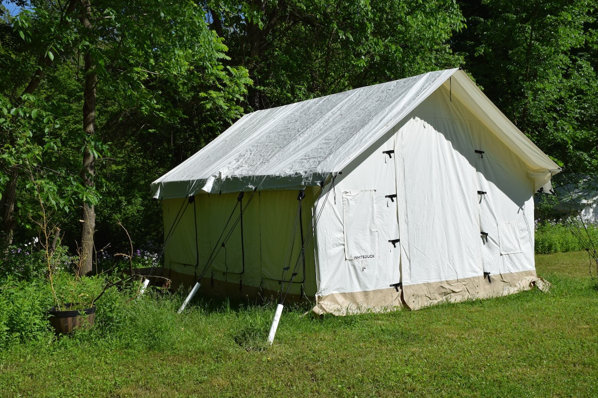 Luxury Tent | Down comforters, individually decorated, individually furnished