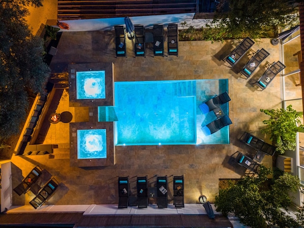 Piscine chauffée
