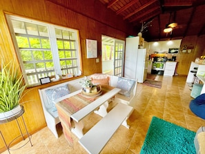 Interior - VACATION HOME
IN THE RAINFOREST, CLOSE TO THE RIVER & BEACHES WITH AMAZING VIEWS (Río Grande)