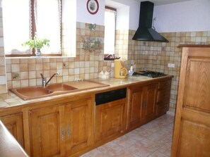 Mikrowelle, Herdplatte, Geschirrspüler