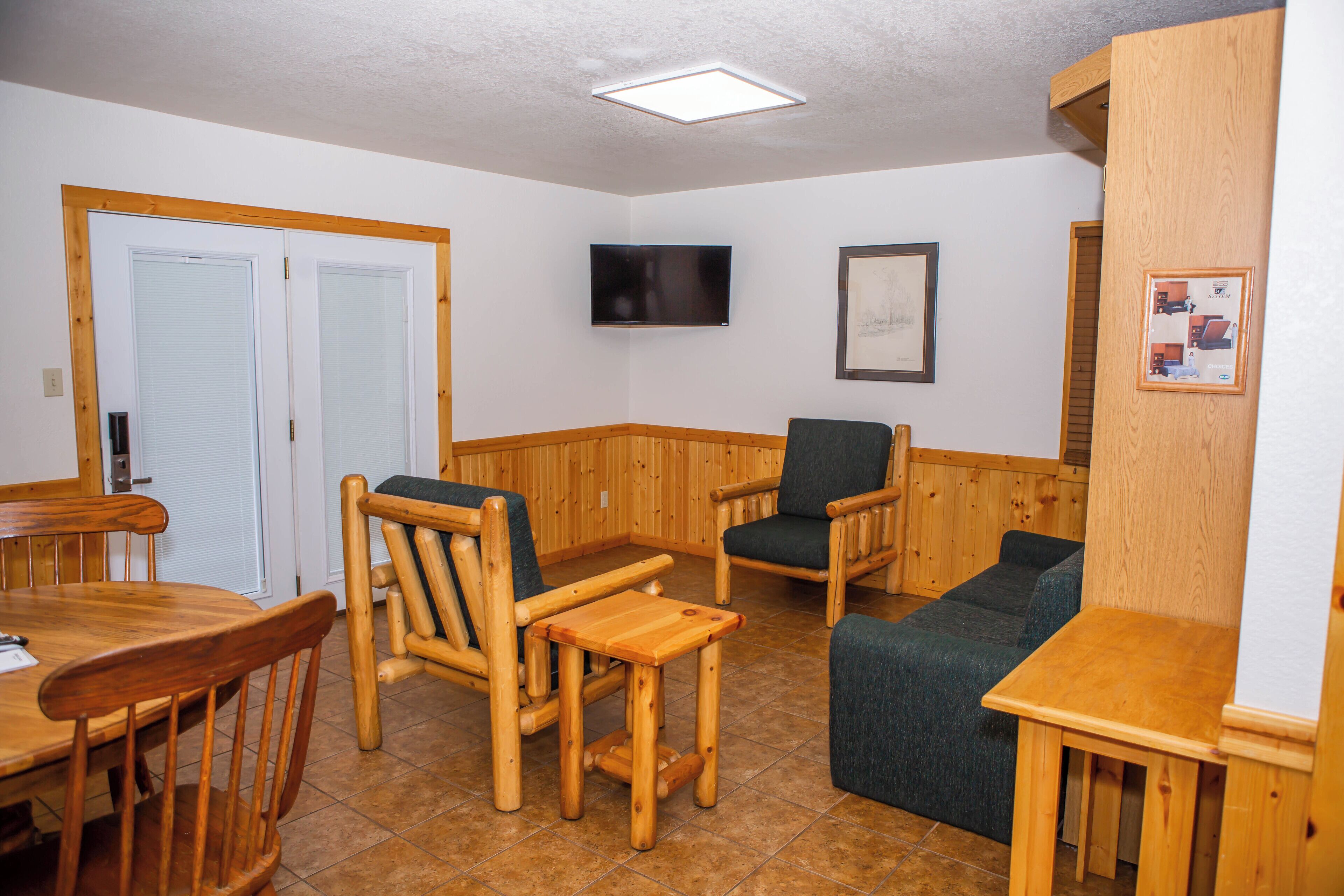 Family Cabin, 1 Bedroom, Kitchen | Premium bedding, pillow-top beds, desk, free rollaway beds