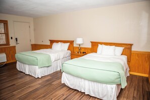 Basic Double Room, 2 Double Beds, Private Bathroom