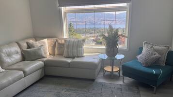 Smart TV, fireplace, table football, stereo