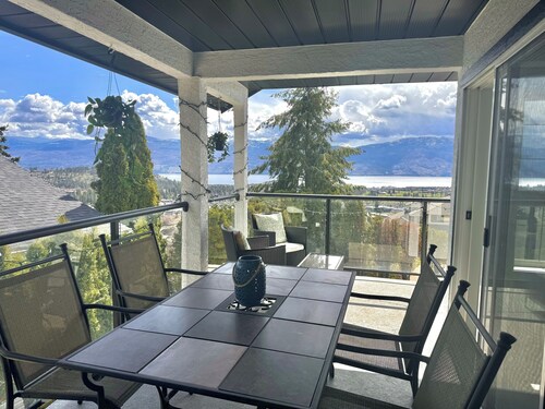 The view you book it for! Okanagan Lake House 