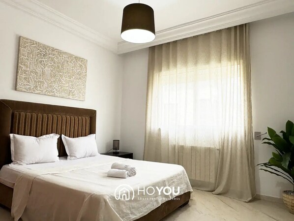 2 sovrum, wi-fi och sängkläder