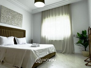 2 sovrum, wi-fi och sängkläder