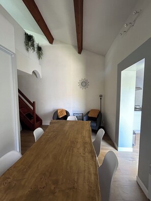 Dining - Vacation home T2 in Sorède, near Argeles sur Mer, with swimming pool and parking lot (Sorède)