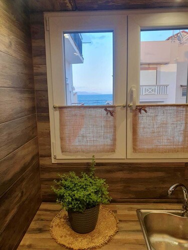 The Apartment is Situated 50m Away From the Beach and 10km From the Ath.airport