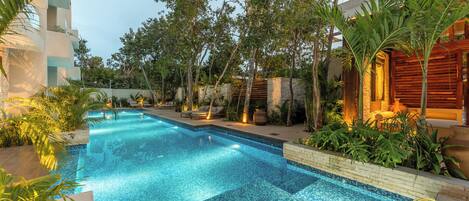 Outdoor pool