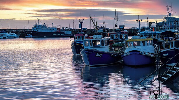 A harbor with several boats docked at the pier. - This apartment is a 2 bedroom(s), 1 bathrooms, located in Scarborough, North Yorkshire. (Scarborough)