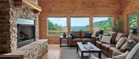 Smart TV, fireplace, table football, offices