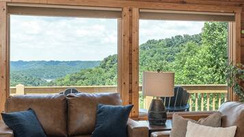 Smart TV, fireplace, foosball, offices