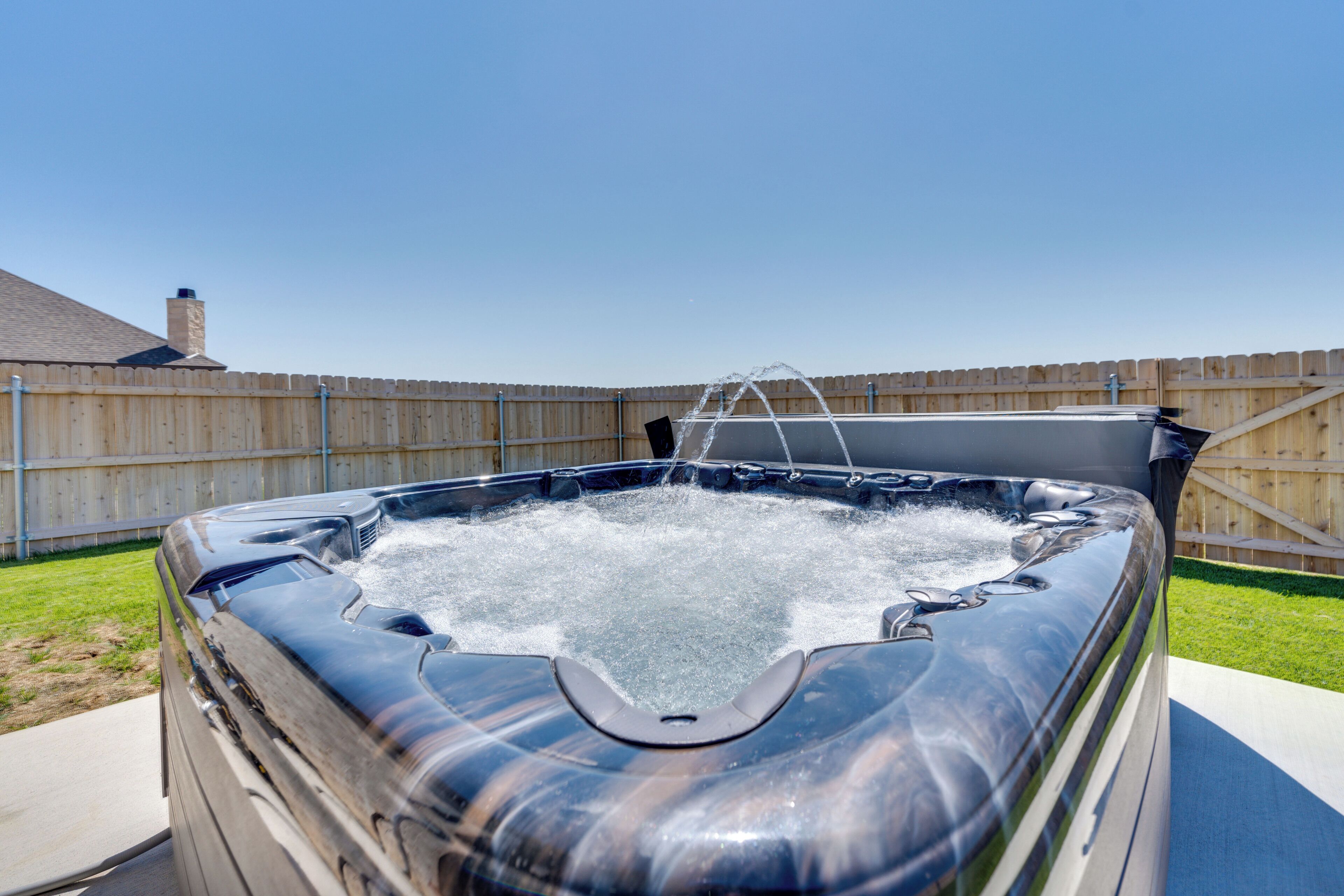 Bain à remous extérieur