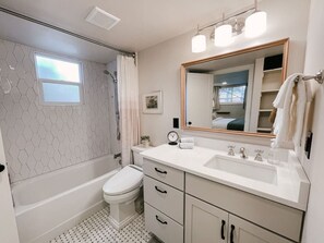 Haartrockner, Seife, Shampoo