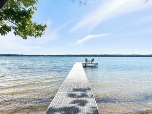 Beach towels - Green Lake Getaway Lakefront Hot Tub Kayak SUP (Interlochen)