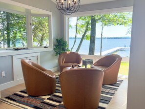 Interior - Green Lake Getaway Lakefront Hot Tub Kayak SUP (Interlochen)