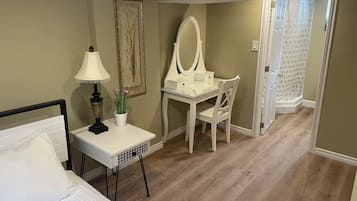 4 bedrooms, iron/ironing board, travel crib, WiFi