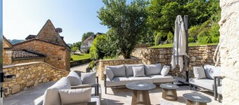 Vakantiehuis 'Gite Les Hauts De L'ouysse' met privé zwembad, wifi en airconditioning