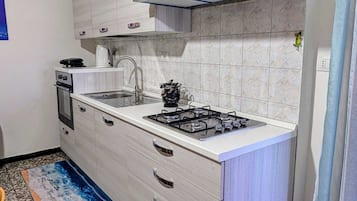 KĂŒhlschrank, Mikrowelle, Ofen, Herdplatte