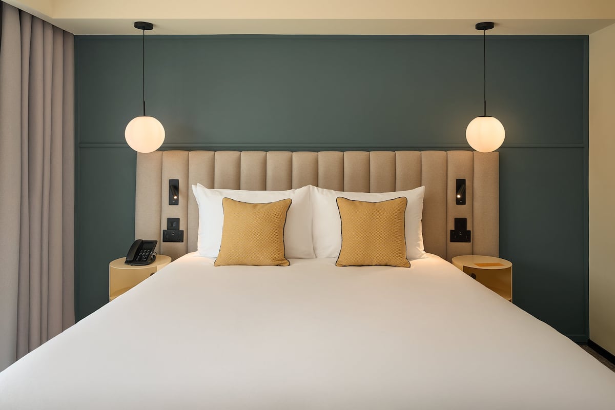 Minibar, in-room safe, desk, laptop workspace