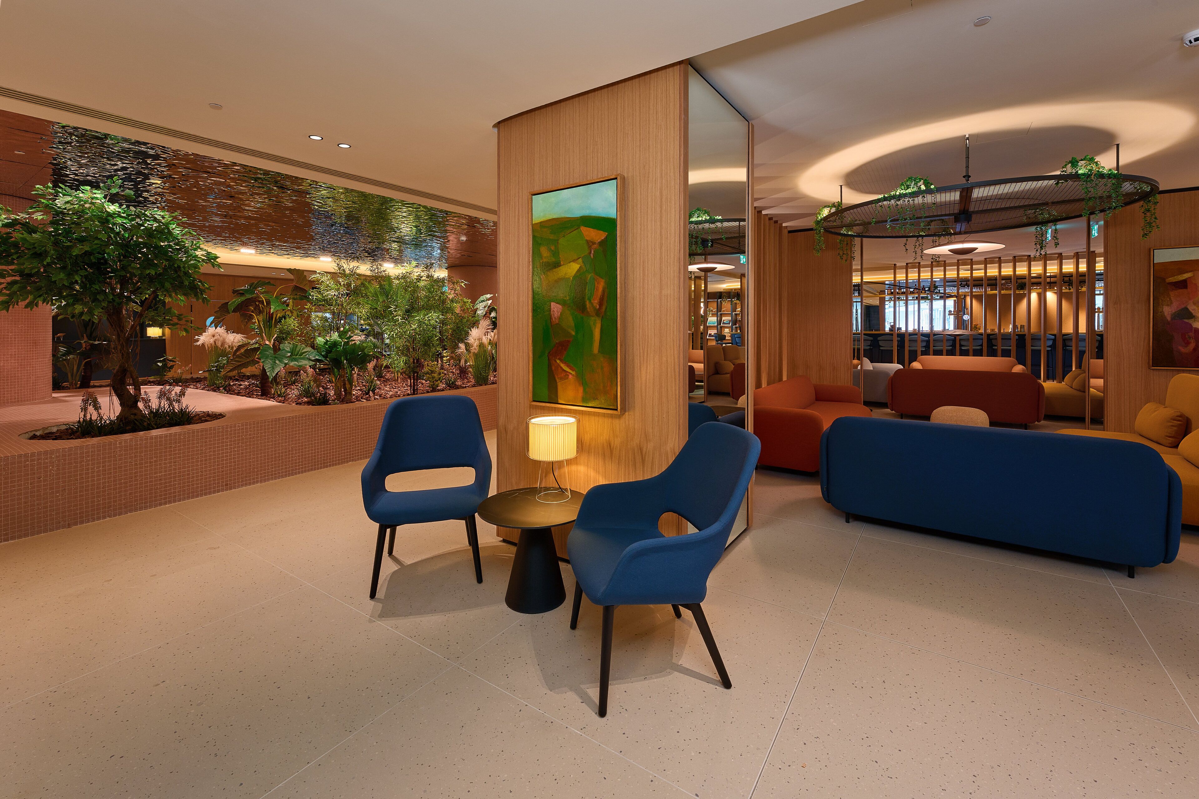 Sitzecke in der Lobby