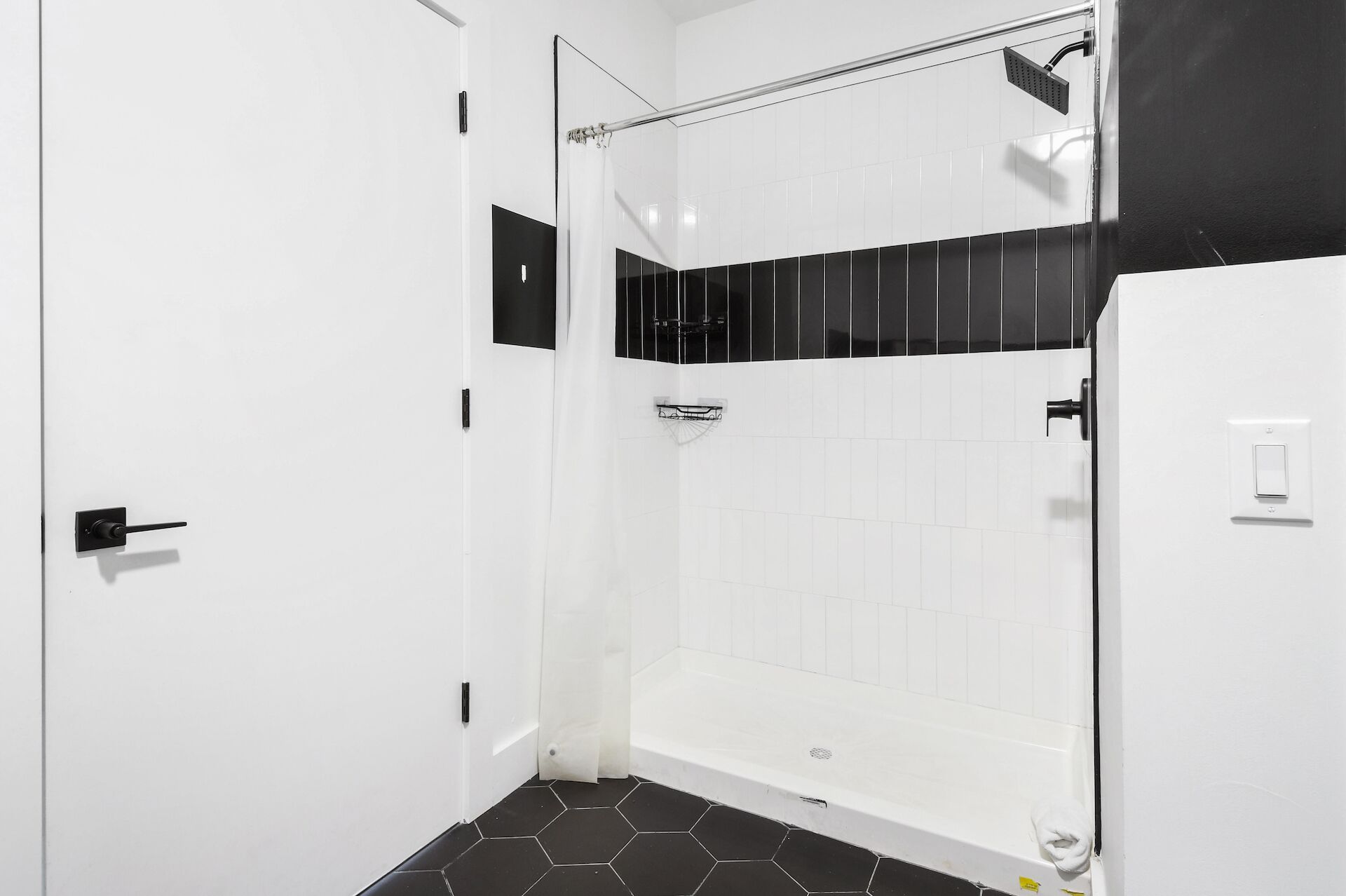 Sèche-cheveux, serviettes fournies