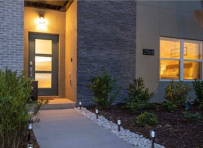 Façade de l’hébergement