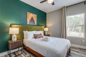 2 chambres, fer et planche Ă repasser, Wi-Fi gratuit, draps fournis