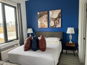 1 Schlafzimmer, Bügeleisen/Bügelbrett, kostenloses WLAN, Bettwäsche