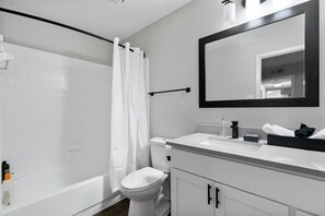 Hair dryer, towels