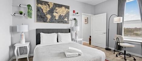 1 chambre, fer et planche à repasser, Wi-Fi gratuit, draps fournis