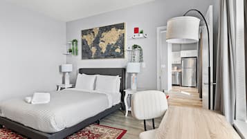 1 bedroom, iron/ironing board, free WiFi, bed sheets