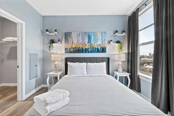 1 bedroom, iron/ironing board, free WiFi, bed sheets - Cozy 1BR Near Encore Boston 7721 (Everett)