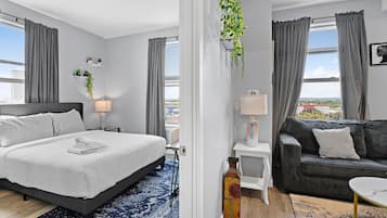 1 bedroom, iron/ironing board, free WiFi, bed sheets