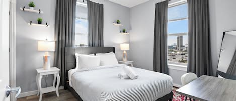 1 bedroom, iron/ironing board, free WiFi, bed sheets