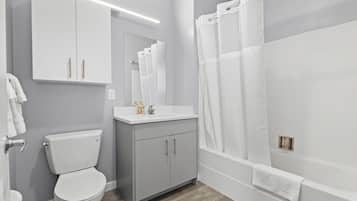 Hair dryer, towels