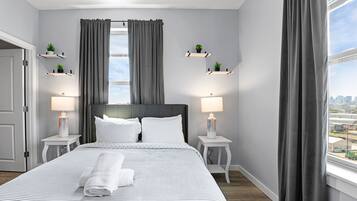 1 Schlafzimmer, Bügeleisen/Bügelbrett, kostenloses WLAN, Bettwäsche