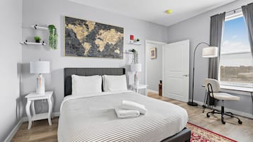 1 bedroom, iron/ironing board, free WiFi, bed sheets