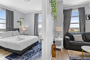 1 bedroom, iron/ironing board, free WiFi, bed sheets