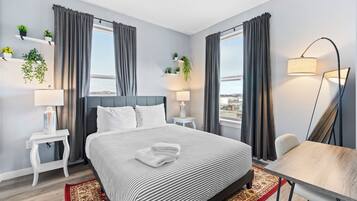 1 chambre, fer et planche Ă  repasser, Wi-Fi gratuit, draps fournis