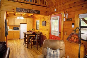 Interior - Cabin in the Woods | Fire Pit, BBQ | Near Trails (Mentone)