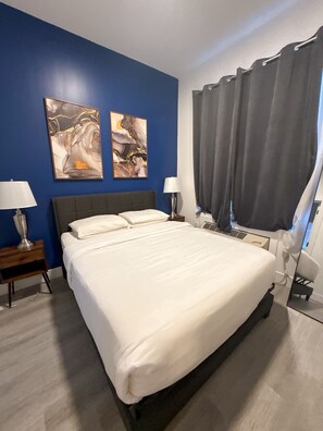 1 bedroom, iron/ironing board, free WiFi, bed sheets